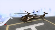 Police Maverick для GTA San Andreas миниатюра 2