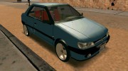 1995 Peugeot 306 для GTA San Andreas миниатюра 3