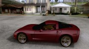 Chevrolet Corvette C6 for GTA San Andreas miniature 2
