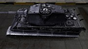 Темный скин для PzKpfw VIB Tiger II for World Of Tanks miniature 2