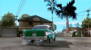 Chevrolet BelAir Police 1957 для GTA San Andreas миниатюра 4