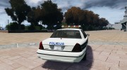 Ford Crown Victoria Croatian Police Unit para GTA 4 miniatura 4