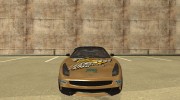 Dewbauchee Massacro Racecar GTA V для GTA San Andreas миниатюра 3
