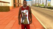 Уличная Hip-Hop Майка for GTA San Andreas miniature 1