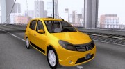 Renault Sandero Taxi para GTA San Andreas miniatura 1