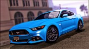 Ford Mustang GT 2015 v2 для GTA San Andreas миниатюра 1