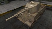 Пустынный французкий скин для AMX M4 mle. 45 for World Of Tanks miniature 1