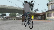 Leader Kagero Fixed Gear Bike для GTA San Andreas миниатюра 2