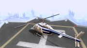 Bell 206B JetRanger II для GTA San Andreas миниатюра 3