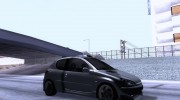 Peugeot 206 Tuning для GTA San Andreas миниатюра 4