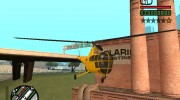 Sikorsky S-51 для GTA San Andreas миниатюра 3