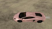 Lamborghini Aventador для GTA San Andreas миниатюра 2