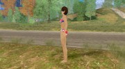 Bikini Girl для GTA San Andreas миниатюра 2