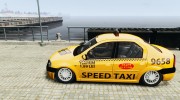 Dacia Logan Prestige Taxi for GTA 4 miniature 2