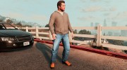 Levis jeans for Michael v.1 para GTA 5 miniatura 1
