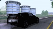 Nissan GTR Black Edition для GTA San Andreas миниатюра 2