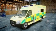 Mercedes-Benz Sprinter Ambulance for GTA 4 miniature 1