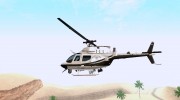 OH-58 Kiowa Police для GTA San Andreas миниатюра 2