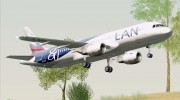 Airbus A320-200 LAN Airlines - 80 Years Anniversary (CC-CQN) for GTA San Andreas miniature 22