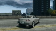 Nissan Skyline GT-R R35 для GTA 4 миниатюра 4