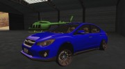 Subaru Impreza для GTA San Andreas миниатюра 1