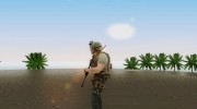 Modern Warfare 2 Soldier 19 para GTA San Andreas miniatura 2