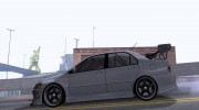 Mitsubishi Lancer Evolution VIII para GTA San Andreas miniatura 2