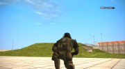 MGSV Ground Zero MSF Soldier для GTA San Andreas миниатюра 11