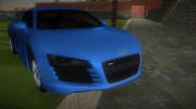 Audi R8 4.2 FSI для GTA Vice City миниатюра 5