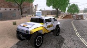 Hummer HX Concept from DiRT 2 para GTA San Andreas miniatura 7