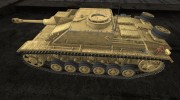 Шкурка для StuG III Desert camo for World Of Tanks miniature 2