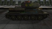 Контурные зоны пробития Т-34-85 for World Of Tanks miniature 5