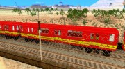 Liberty City Train Red Metro для GTA San Andreas миниатюра 2