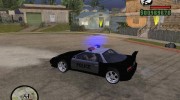 Supergt police Car para GTA San Andreas miniatura 3