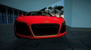 2014 Audi R8 V10 Spyder для GTA Vice City миниатюра 3