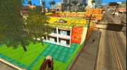Motel Jefferson в ярких и тёплых тонах для GTA San Andreas миниатюра 3
