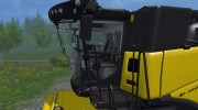 New Holland CR 90.75 Yellow Bull для Farming Simulator 2015 миниатюра 12