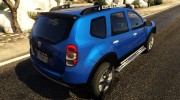 Dacia Duster 2014 для GTA 5 миниатюра 8