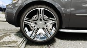 Mercedes-Benz ML63 AMG v2.0 для GTA 4 миниатюра 11
