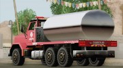 Flatbed - Metro Fire Tanker 69 для GTA San Andreas миниатюра 2