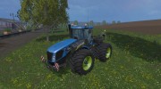 New Holland T9560 Blue для Farming Simulator 2015 миниатюра 1