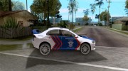Mitsubishi Lancer X Police Indonesia for GTA San Andreas miniature 5