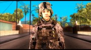 Chaffin from Battlefield 3 для GTA San Andreas миниатюра 1