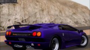 Lamborghini Diablo SV 1997 для GTA San Andreas миниатюра 4