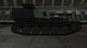 Французкий синеватый скин для 105 leFH18B2 para World Of Tanks miniatura 5