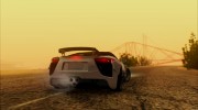 Lexus LFA для GTA San Andreas миниатюра 2