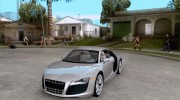 Audi R8 V10 5.2. FSI для GTA San Andreas миниатюра 1