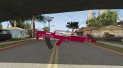 Bullpup Rifle GTA V Pink para GTA San Andreas miniatura 1