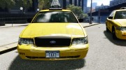 Ford Crown Victoria Raccoon City Taxi for GTA 4 miniature 6