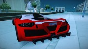 Gumpert Apollo Sport V10 TT для GTA San Andreas миниатюра 7